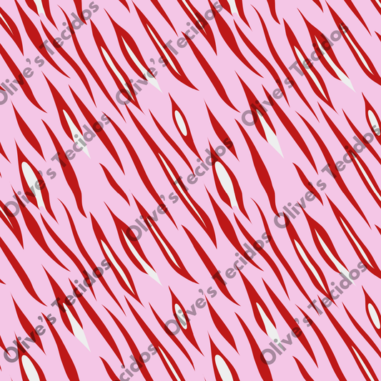 Watermelons pattern with green background