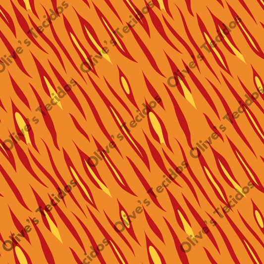 Watermelons pattern with green background