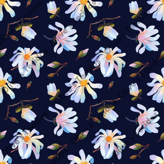 Watermelons pattern with green background