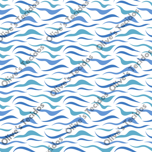 Watermelons pattern with green background