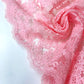 Renda Rosa Bordada Indicada para Cerimónia
