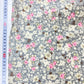 Bombacha 100% Algodón Fondo Gris Con Flores Rosas Y Beiges
