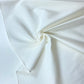 Tejido 100% Algodón Blanco Con Relieve Horizontal