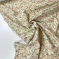 Cambray beige con estampado floral