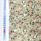 Cambray beige con estampado floral