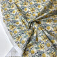 Cambray 100% Algodón Gris Estampado Tropical
