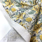 Cambray 100% Algodón Gris Estampado Tropical