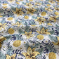 Cambray 100% Algodón Gris Estampado Tropical