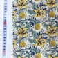 Cambray 100% Algodón Gris Estampado Tropical