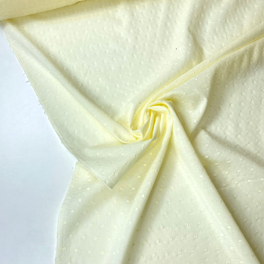 Plumeti 100% Algodão Amarelo Pastel