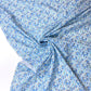 Cambray 100% Algodón Blanco con Flores Azules