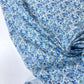 Cambray 100% Algodón Blanco con Flores Azules