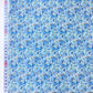 Cambray 100% Algodón Blanco con Flores Azules