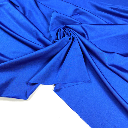 Bright blue Lycra