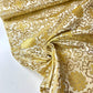 Brocado Bege Com Detalhes Dourados