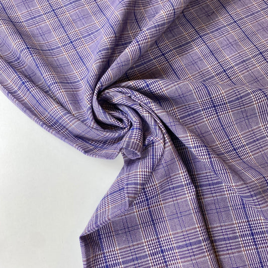 Tartan Leve Tons Roxos