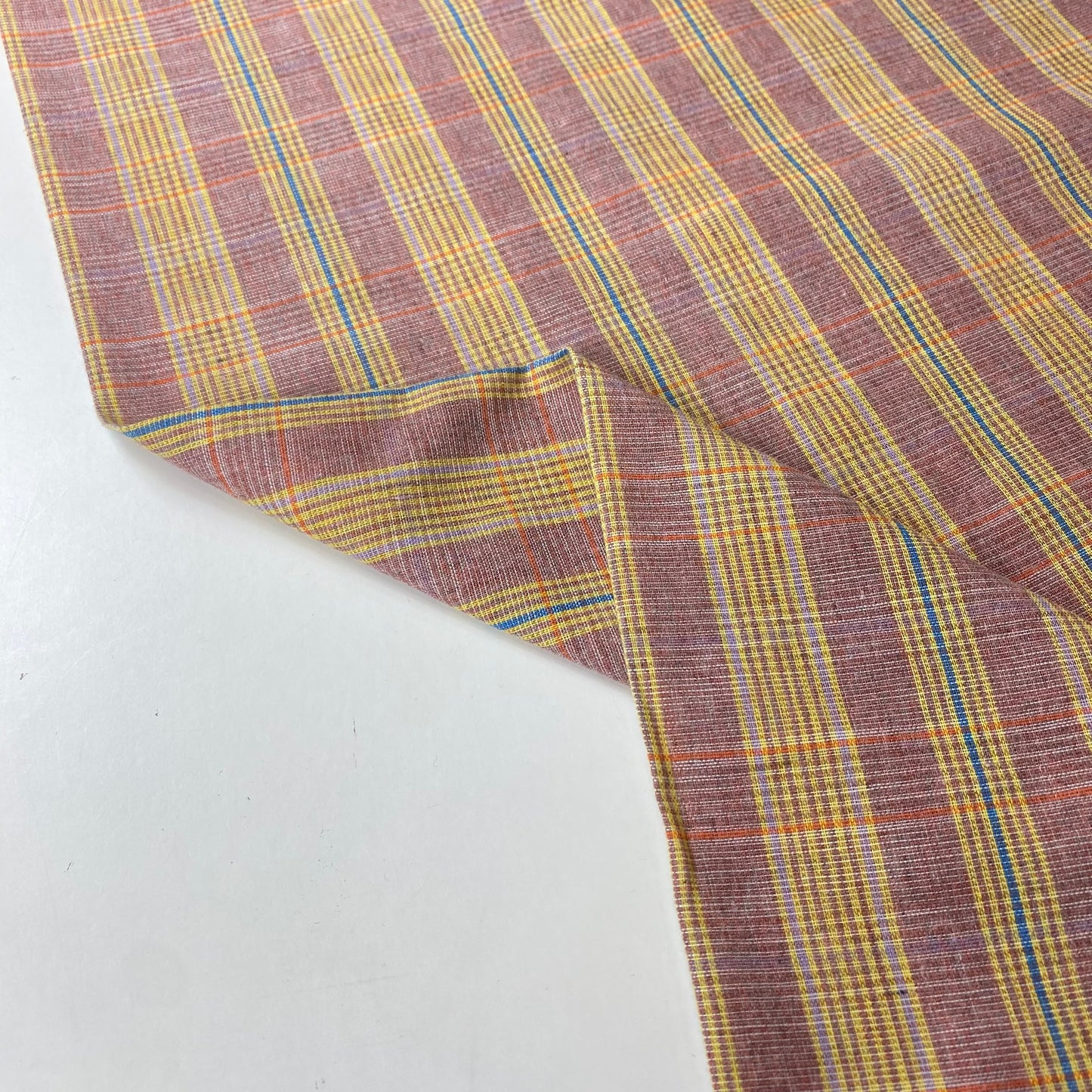 Tartan Leve Tons Amarelo e Laranja