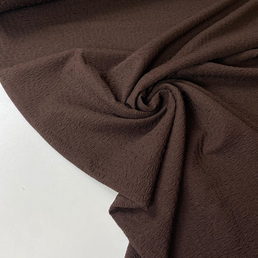 Lycra Com Textura Em Castanho