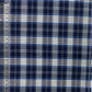 Tartan xadrez azul e cinza