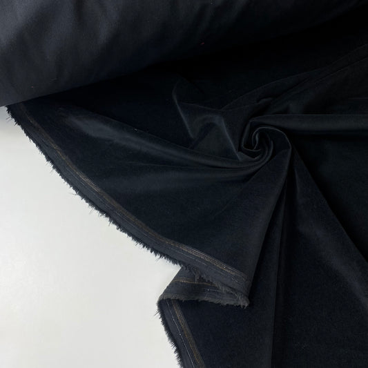 pana de terciopelo negro