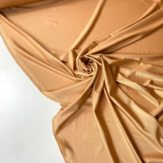 Lycra Com Brilho Dourada Ideal Para Bikinis