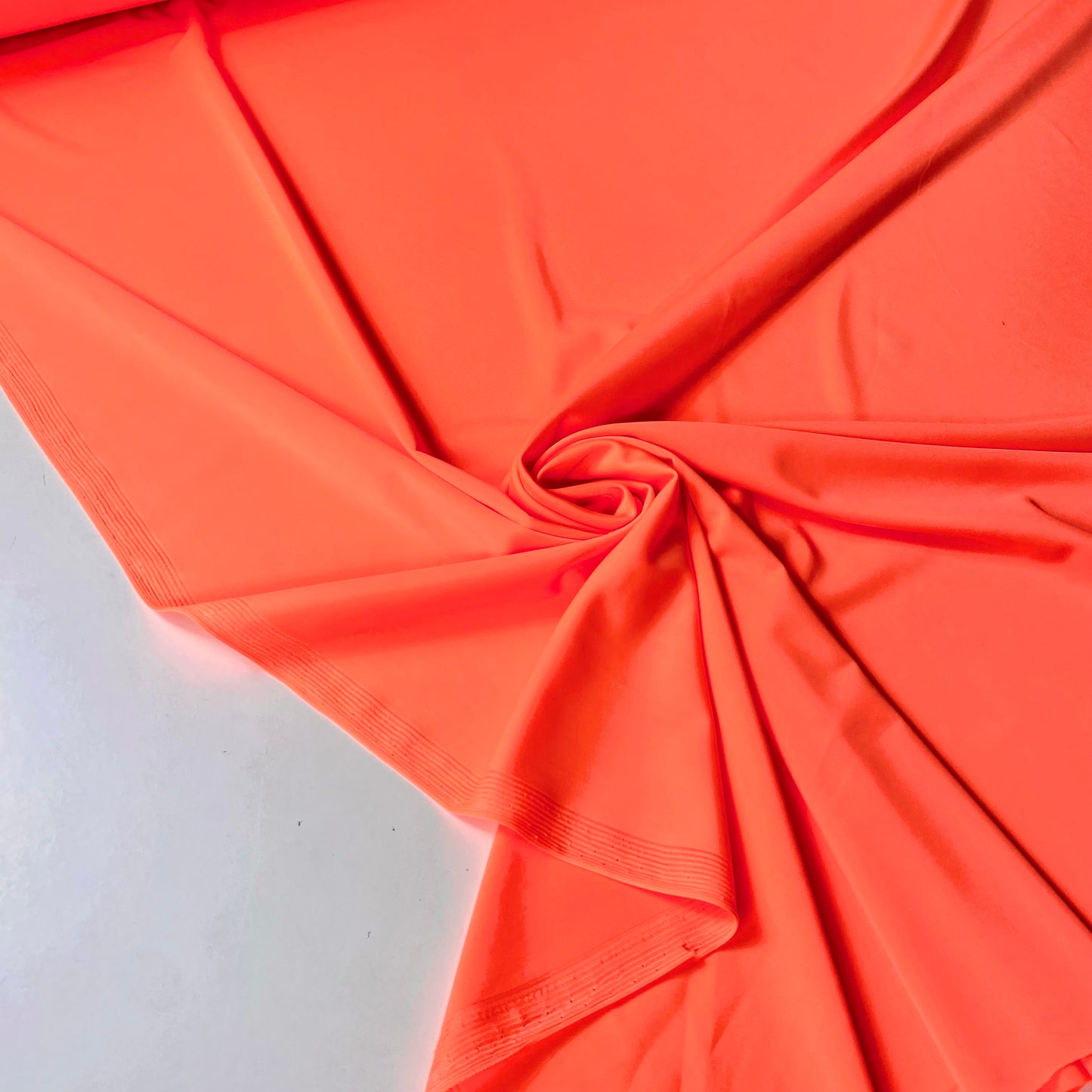 Lycra Com Brilho Laranja Néon Ideal Para Bikinis