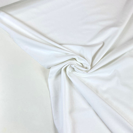 Jersey com elastano branco