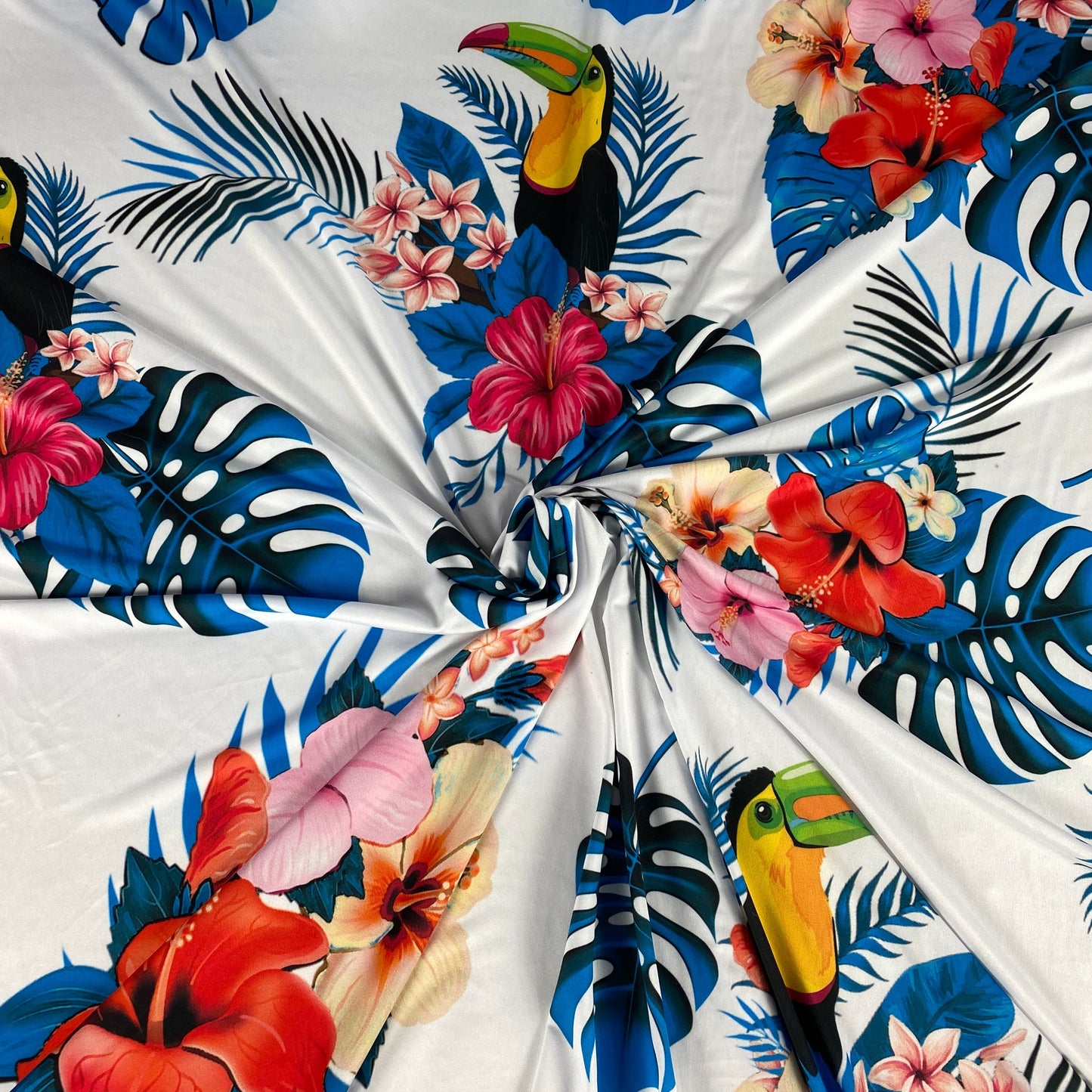 Tropical pattern lycra