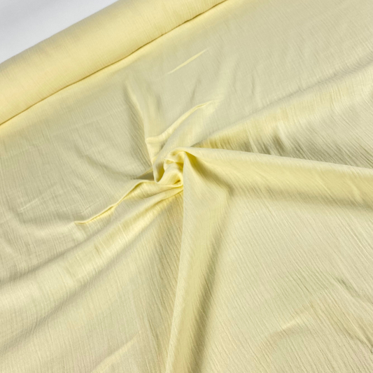 Light yellow double muslin