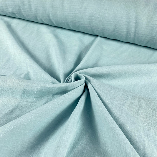 Blue-green double muslin