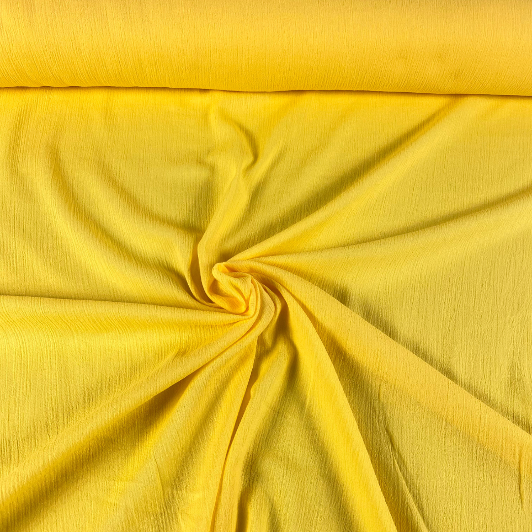 Plain yellow muslin