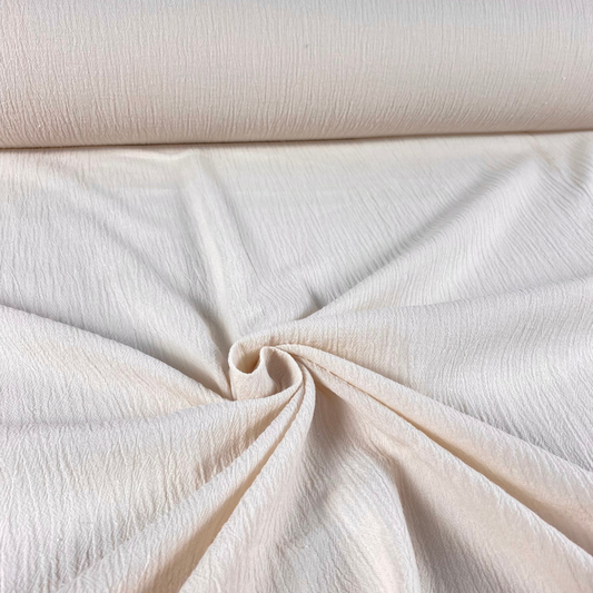 Plain cream muslin