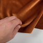 Terciopelo 100% poliéster color caramelo