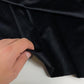 terciopelo negro 100% poliéster