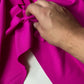 Jersey Lycra rosa fucsia mate Lomellina
