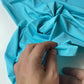 Lycra reciclada mate azul turquesa