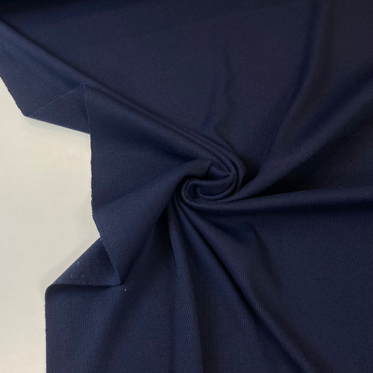 Rib 2x2 azul escuro