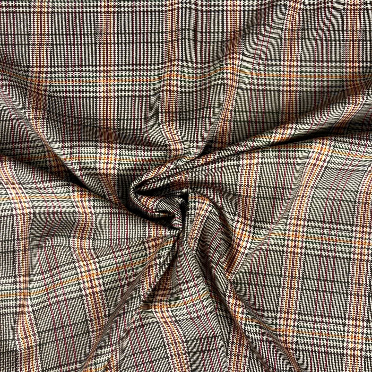 Tartan xadrez tons castanhos