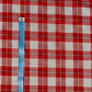 Tartan xadrez tons vermelho e branco